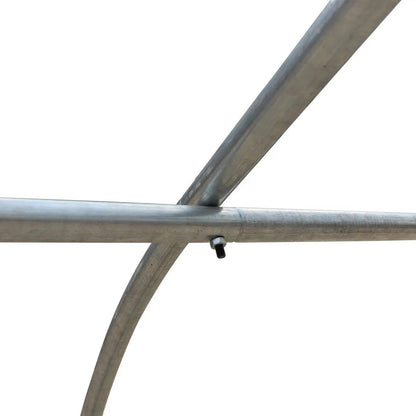 10’ x 20’ Tunnel Greenhouse Grow Tent w/Ripstop Leno Cover, Cold Frame, Roll-Up Mesh Windows, Round Top Roof, TMG-GH1020R